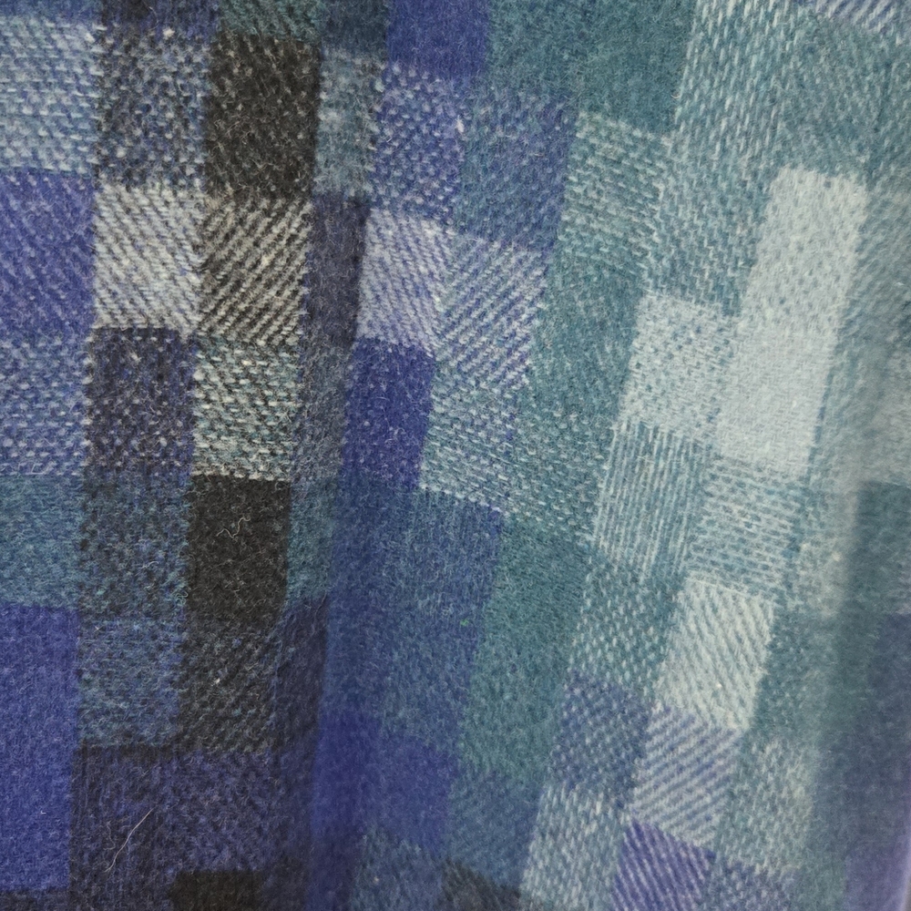 Dressed in LALA Blue Multi-Tone Pixel Button-Down Shirt - Picture 2 of 4